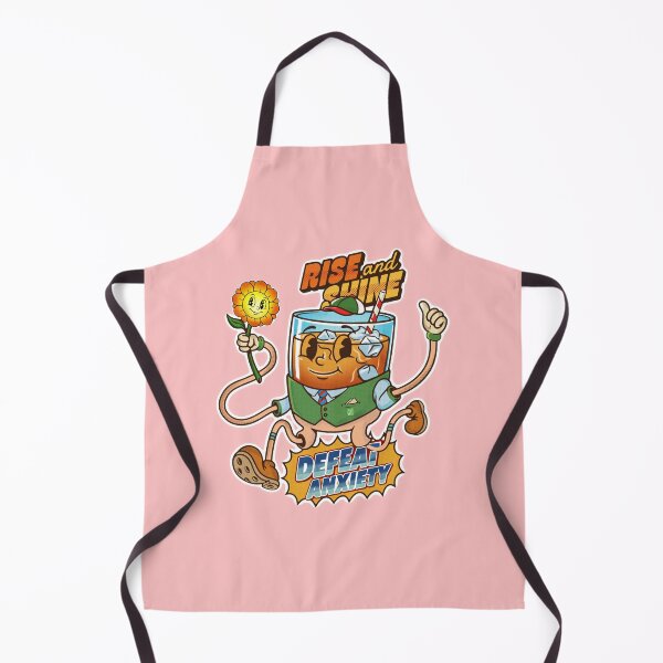 Item preview, Rise and Shine - Defeat Anxiety Retro Cartoon Style designed and sold by Ledocover.