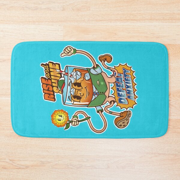 Item preview, Rise and Shine - Defeat Anxiety Retro Cartoon Style designed and sold by Ledocover.
