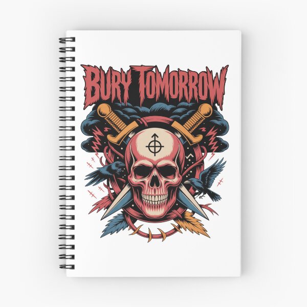 Item preview, Bury Tomorrow Skull Rune Dark Metal Art designed and sold by LukaRealm.