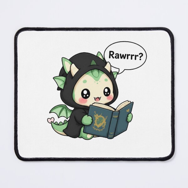 Item preview, Tiny Dragon Reading designed and sold by Icareis-Studios.