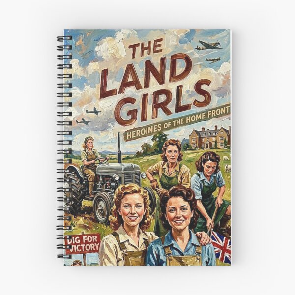 Item preview, Heroines of the Home Front – The Land Girls Fine Art Print designed and sold by Art's Diner.