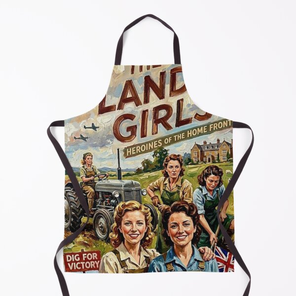 Item preview, Heroines of the Home Front – The Land Girls Fine Art Print designed and sold by Art's Diner.