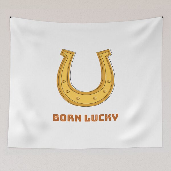 Item preview, BORN LUCKY designed and sold by SudeeshArt.