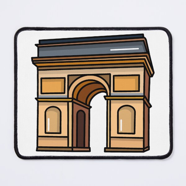 Item preview, Arc de Triomphe Sticker | Postcards from Paris Collection designed and sold by BellaDesignCo.