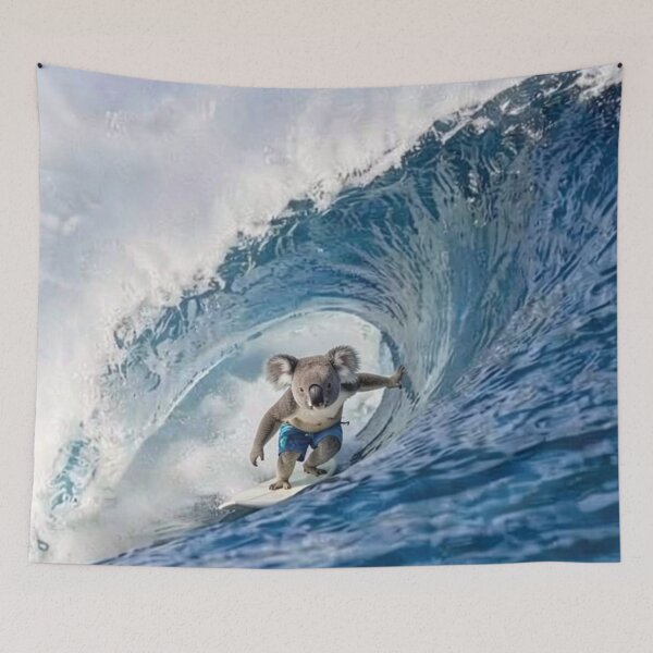 Item preview, Koala Surfing designed and sold by Kirrindy Designs.