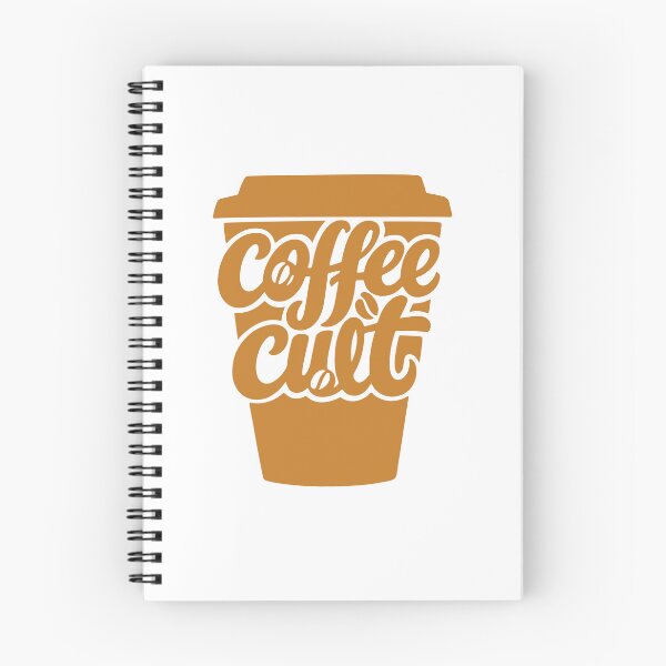 Item preview, Coffee Cult Minimalist Takeaway Cup Typography Design designed and sold by FlatInkStudio.