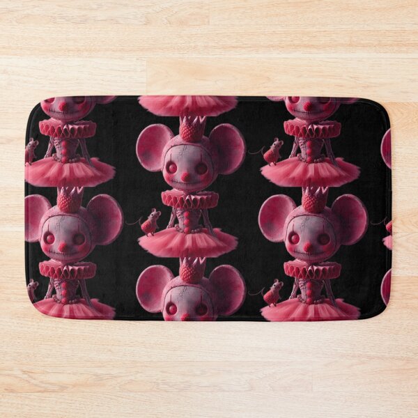 Item preview, Gothic Pink Mouse Clown Princess and Little Companion designed and sold by LujziWorld.