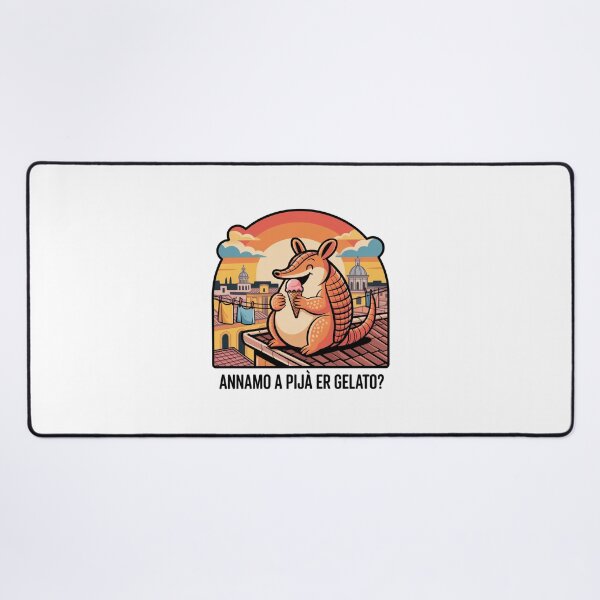 Item preview, Annamo a Pijà and Gelato Rome Armadillo Art designed and sold by LukaRealm.