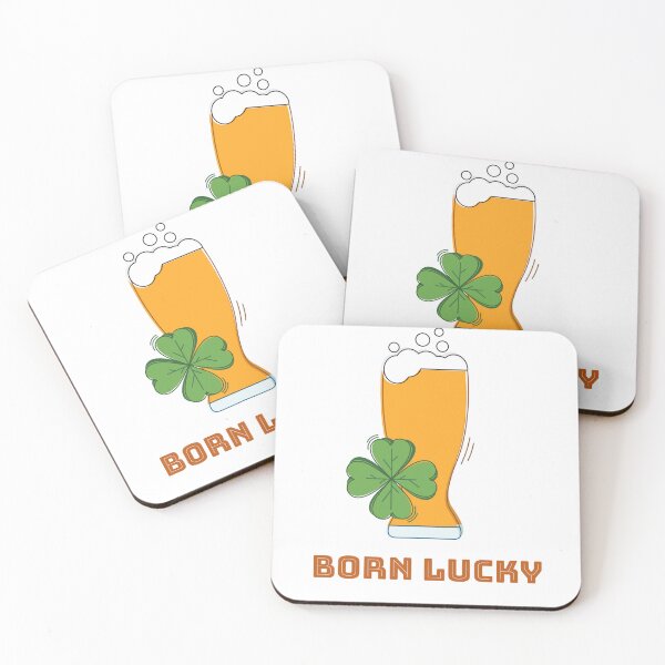 Item preview, BORN LUCKY designed and sold by SudeeshArt.
