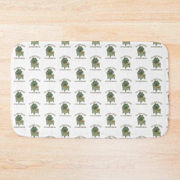 Item preview, "I'm Busy Today My Plants Need Me - Introvert Gardener Monstera Art" designed and sold by nexelora.