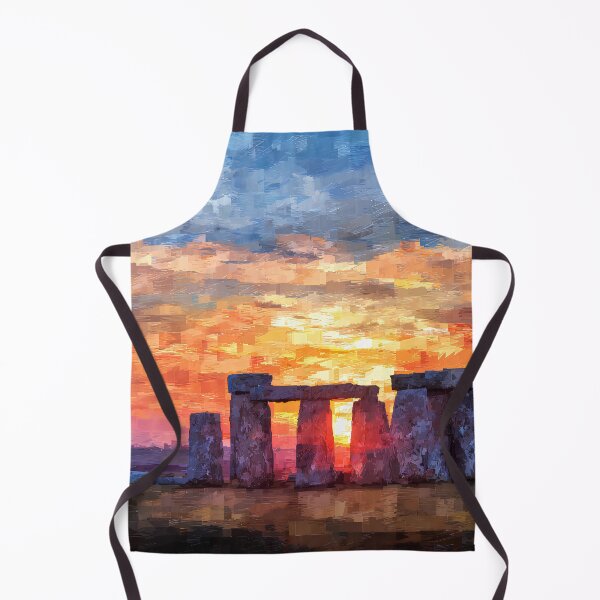 Item preview, The Solstice Dawn | Stonehenge Sunrise and Sacred Landscape Art designed and sold by Stoneflower-Art.