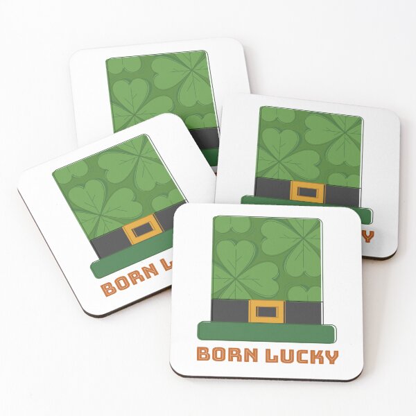 Item preview, BORN LUCKY designed and sold by SudeeshArt.