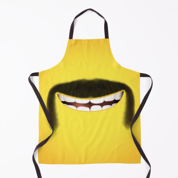 Item preview, Smiling Minion with Horseshoe moustache designed and sold by WJ Design.