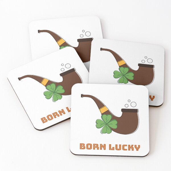 Item preview, BORN LUCKY designed and sold by SudeeshArt.