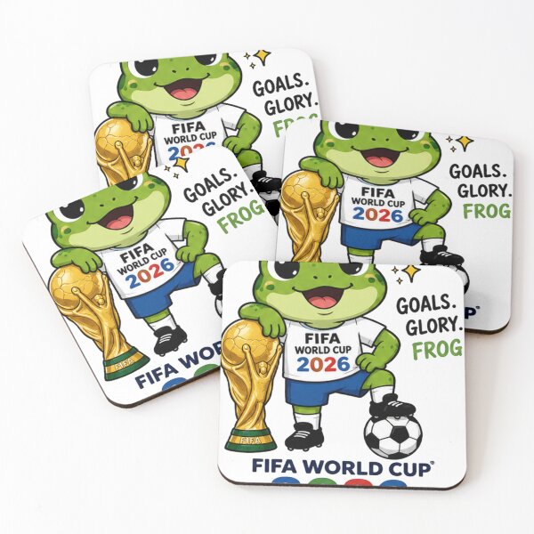 Item preview, goals glory frog with fifa world cup shield design stickers ! "Goals & Glory: The Ultimate World Cup Frog Sticker! ?⚽?" "World Cup Soccer Frog Sticker | Goals Glory FIFA Shield Design" designed and sold by Ulikedigital14.