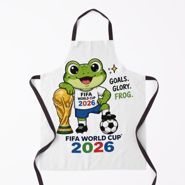 Item preview, goals glory frog with fifa world cup shield design stickers ! "Goals & Glory: The Ultimate World Cup Frog Sticker! ?⚽?" "World Cup Soccer Frog Sticker | Goals Glory FIFA Shield Design" designed and sold by Ulikedigital14.