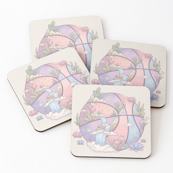 Item preview, Pastel Nature Basketball Dreamscape Fantasy designed and sold by MythicCotton.