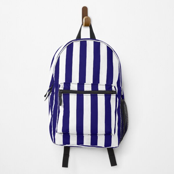 Item preview, Nautical Navy Blue and White Classic Stripe designed and sold by CreativeBridge.