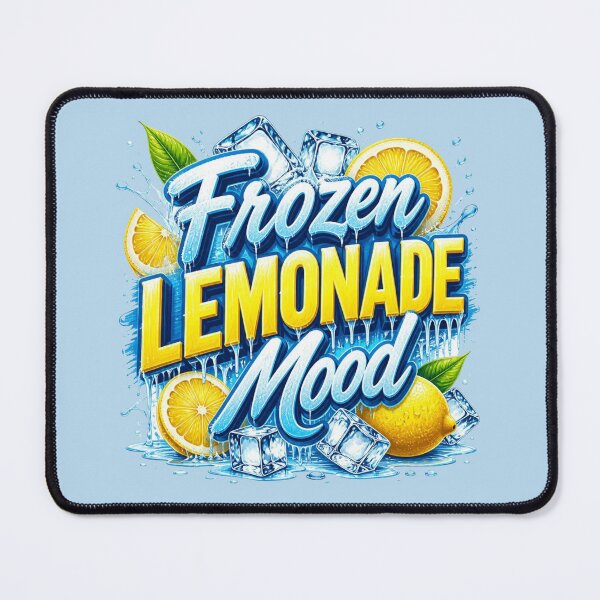 Item preview, Frozen Lemonade Mood – Cool Citrus Vibes designed and sold by ABLAT_CREATIONS.