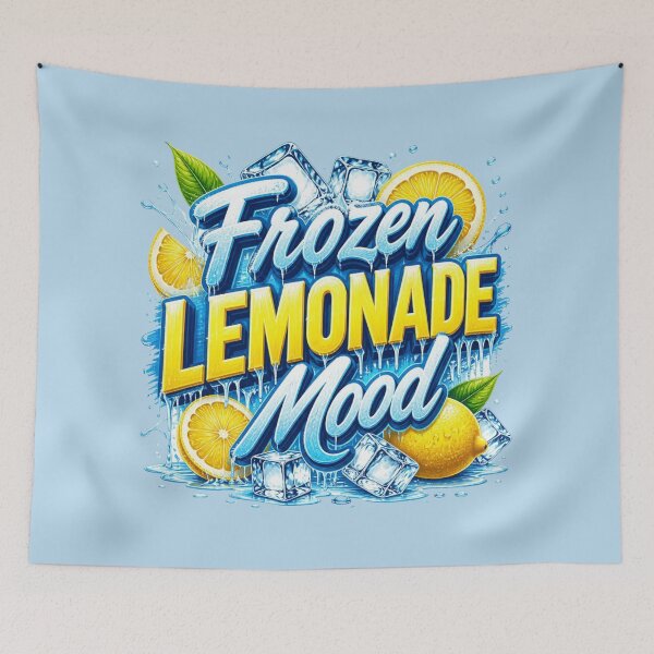 Item preview, Frozen Lemonade Mood – Cool Citrus Vibes designed and sold by ABLAT_CREATIONS.