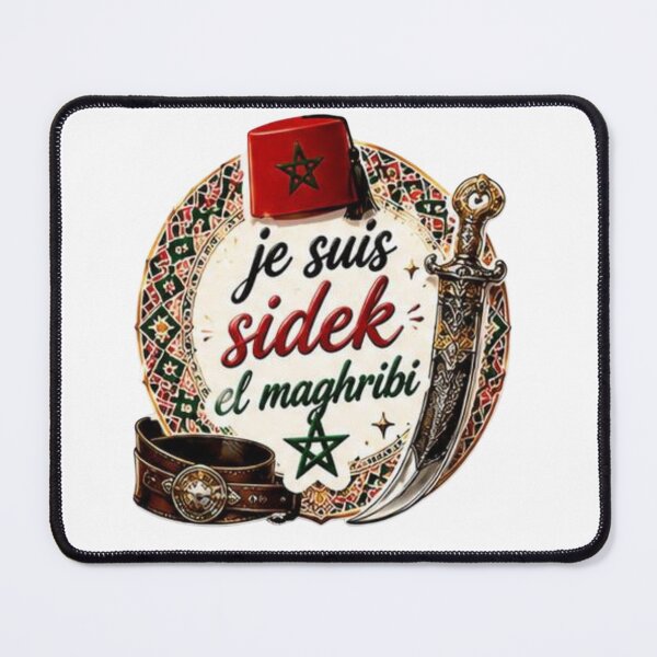 Item preview, Je Suis Sidek El Maghribi - Moroccan Warrior Heritage designed and sold by     MoodLabDesigns.