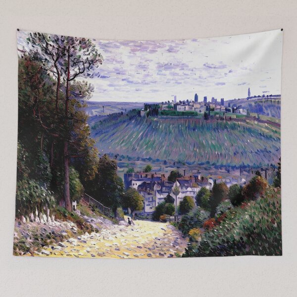 Item preview, Path at Giverny: Impression of Blossoming Gardens, Shimmering Light designed and sold by artdesignsnow.