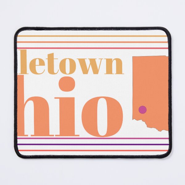 Item preview, Middletown Ohio City Marked On Map designed and sold by TheIconSmith.