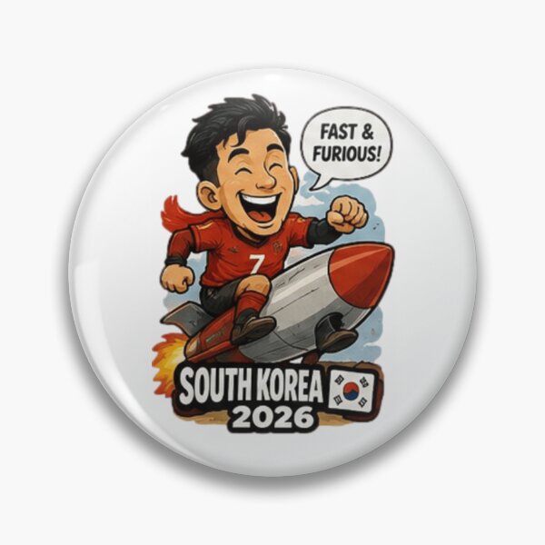 Item preview, South Korea 2026 Soccer Fan Sticker designed and sold by syndia2209.