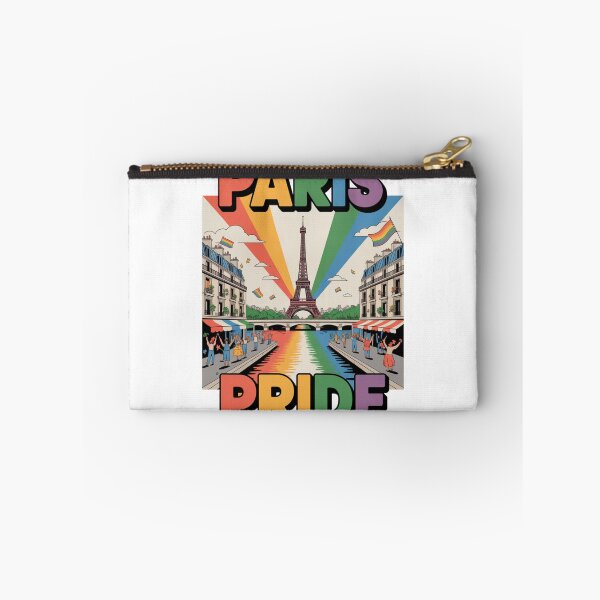 Item preview, Paris Pride Rainbow Eiffel Tower Celebration Art designed and sold by LukaRealm.