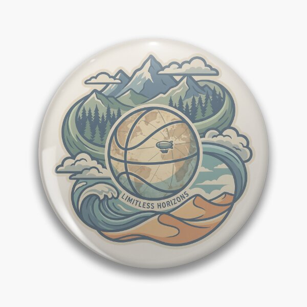 Item preview, Pastel Basketball Limitless Horizons Adventure designed and sold by MythicCotton.