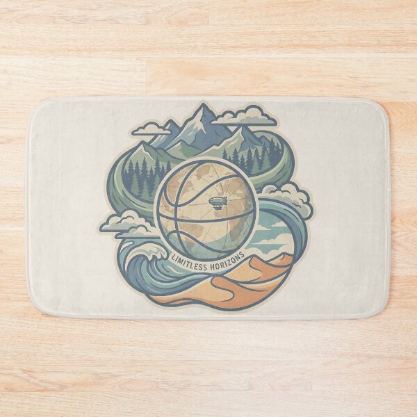 Item preview, Pastel Basketball Limitless Horizons Adventure designed and sold by MythicCotton.