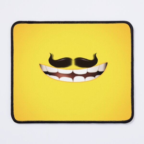 Item preview, Smiling Minion with petit handlebar moustache designed and sold by WJ Design.