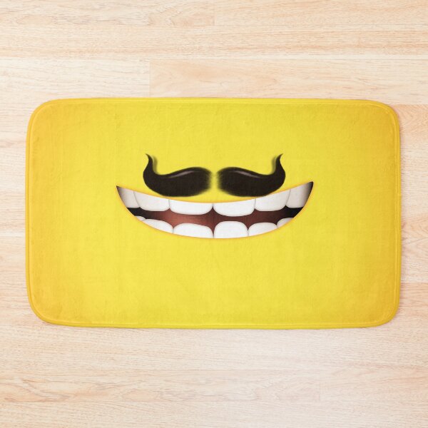 Item preview, Smiling Minion with petit handlebar moustache designed and sold by WJ Design.