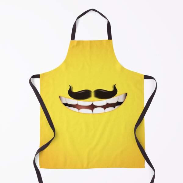 Item preview, Smiling Minion with petit handlebar moustache designed and sold by WJ Design.