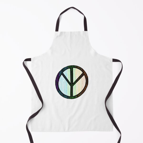 Item preview, PEACE sign- Rainbow (flipped upside down whoops!) designed and sold by LozzyARTs26.