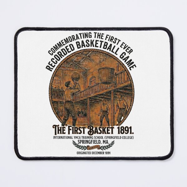 Item preview, The First Basket 1891 – Vintage Basketball Origins designed and sold by AMSPHY.
