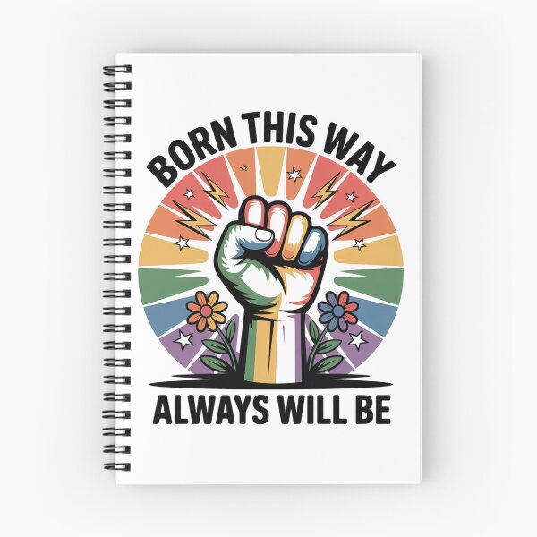Item preview, Born This Way Always Will Be Pride Fist Art designed and sold by LukaRealm.