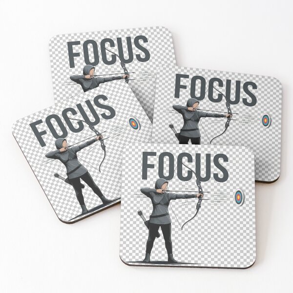 Item preview, Focus Archer Shirt, Motivational Archery Mindset Gift Tee designed and sold by AiNaturalsOnly.