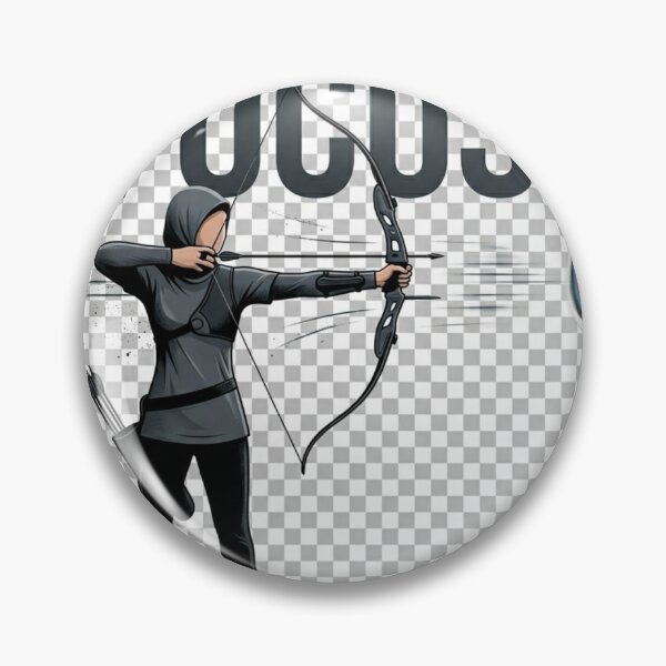 Item preview, Focus Archer Shirt, Motivational Archery Mindset Gift Tee designed and sold by AiNaturalsOnly.