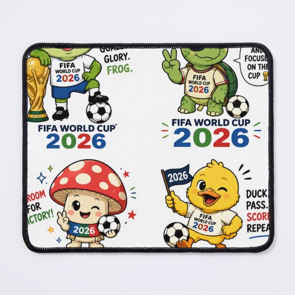 Item preview, Meet the Cutest Squad Ready for the 2026 FIFA World Cup! 2026 FIFA World Cup Celebration: Cartoon Frog, Turtle & Duck Squad! ⚽️ designed and sold by Ulikedigital14.