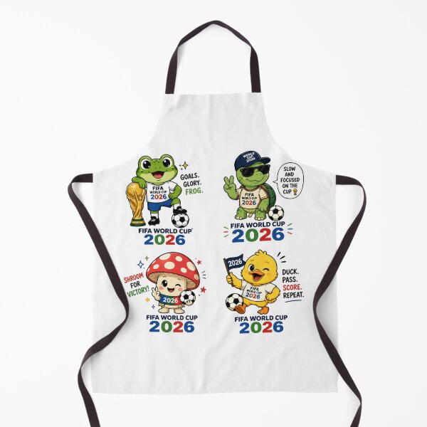 Item preview, Meet the Cutest Squad Ready for the 2026 FIFA World Cup! 2026 FIFA World Cup Celebration: Cartoon Frog, Turtle & Duck Squad! ⚽️ designed and sold by Ulikedigital14.