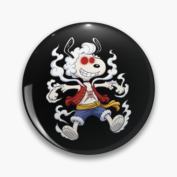 Item preview, Snoopy as Luffy Gear 5  designed and sold by yresa.