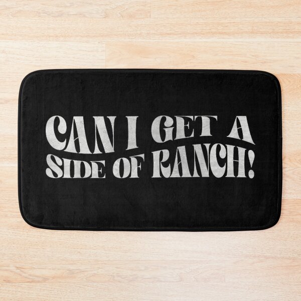 Item preview, Can I Get A Side Of Ranch Funny Sauce Lover Vintage Distressed Text designed and sold by PhocoNibict.