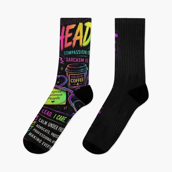 Item preview, Head Nurse Compassion Is My Superpower Sarcasm Is My Side Effect Neon designed and sold by PhocoNibict.