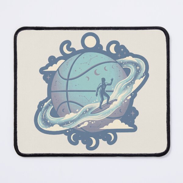 Item preview, Cosmic Surf Basketball Pastel Dreamscape designed and sold by MythicCotton.