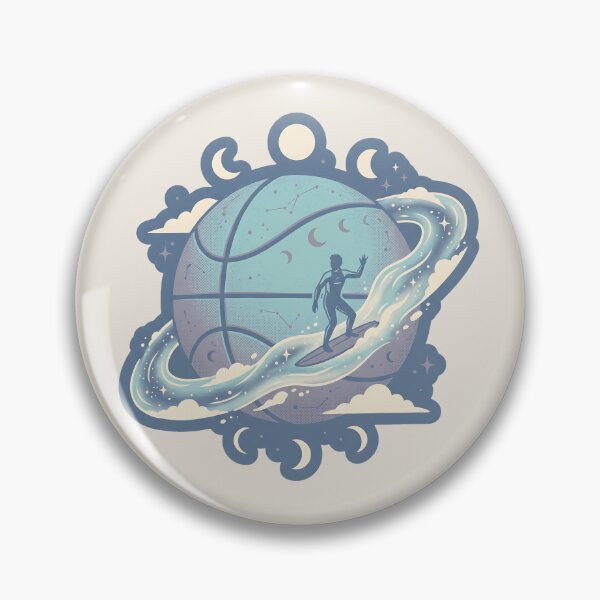Item preview, Cosmic Surf Basketball Pastel Dreamscape designed and sold by MythicCotton.