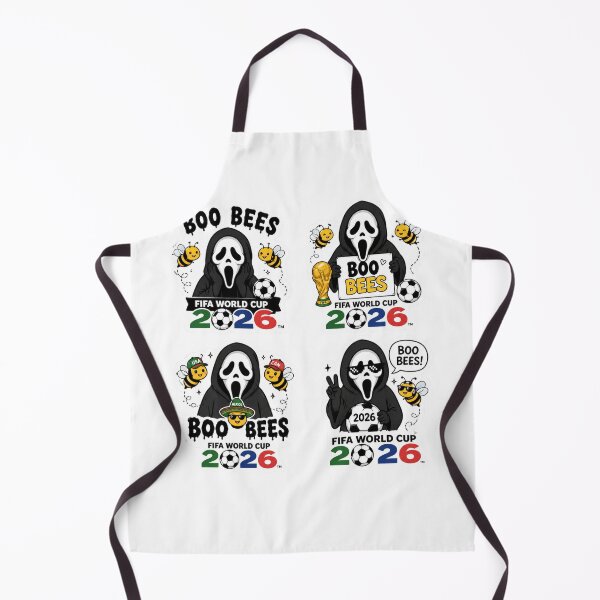 Item preview, Ghostface Meets World Cup 2026! ⚽? Custom "Boo Bees" & Soccer Horror Stickers ! Ghostface Scream Horror Sticker Pack - FIFA World Cup 2026 & Funny Boo Bees Edition designed and sold by Ulikedigital14.