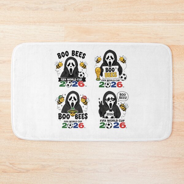 Item preview, Ghostface Meets World Cup 2026! ⚽? Custom "Boo Bees" & Soccer Horror Stickers ! Ghostface Scream Horror Sticker Pack - FIFA World Cup 2026 & Funny Boo Bees Edition designed and sold by Ulikedigital14.