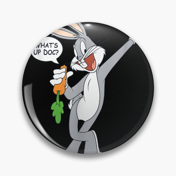 Item preview, Vintage Looney Tunes Bugs Bunny Eating Carrot Whats Up Doc Cartoon designed and sold by JiscoRomanela.