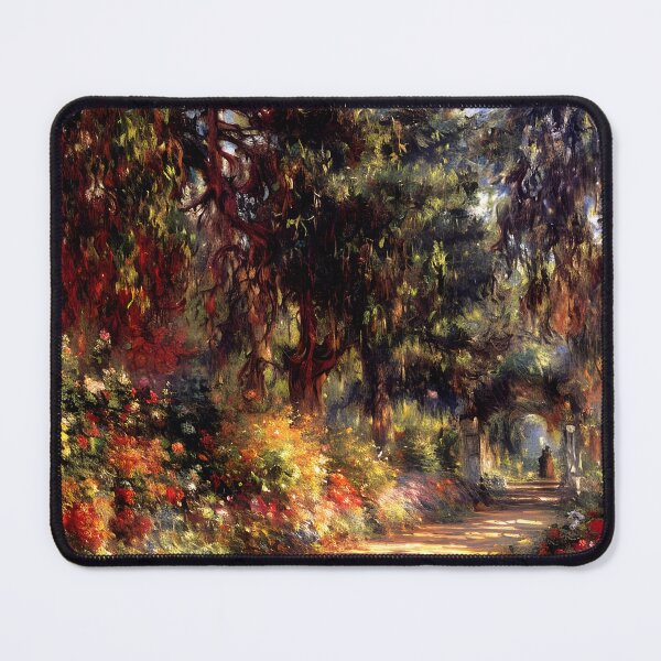 Item preview, Path at Giverny: Impression of Blossoming Gardens, Shimmering Light (2) designed and sold by artdesignsnow.